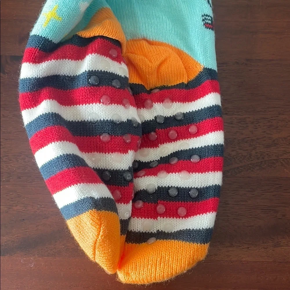 Peanuts Casual Socks Orange Red Cozy Design